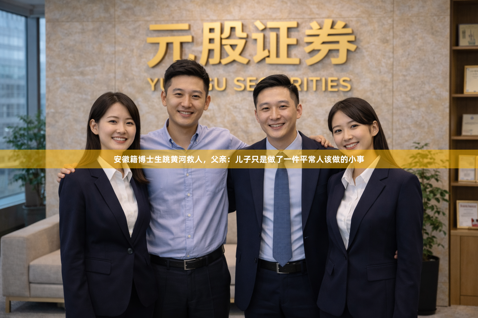 安徽籍博士生跳黄河救人，父亲：儿子只是做了一件平常人该做的小事