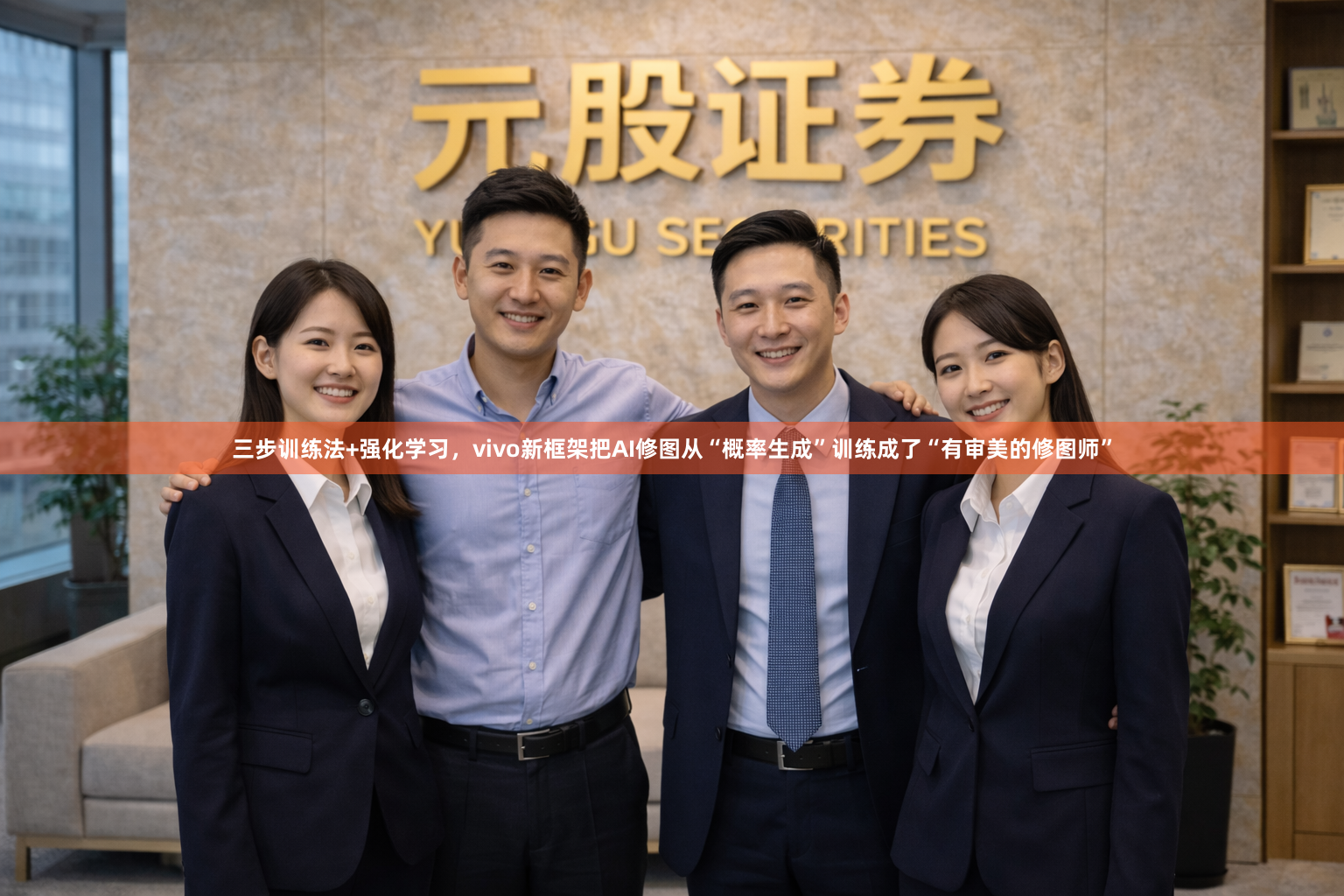 三步训练法+强化学习,vivo新框架把AI修图从“概率生成”训练成了“有审美的修图师”