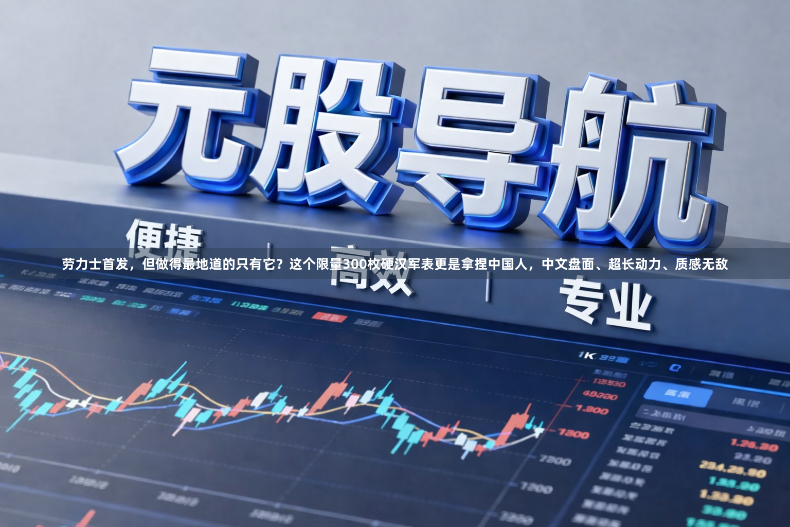 劳力士首发,但做得最地道的只有它?这个限量300枚硬汉军表更是拿捏中国人,中文盘面、超长动力、质感无敌