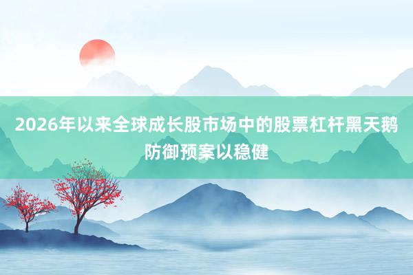 2026年以来全球成长股市场中的股票杠杆黑天鹅防御预案以稳健
